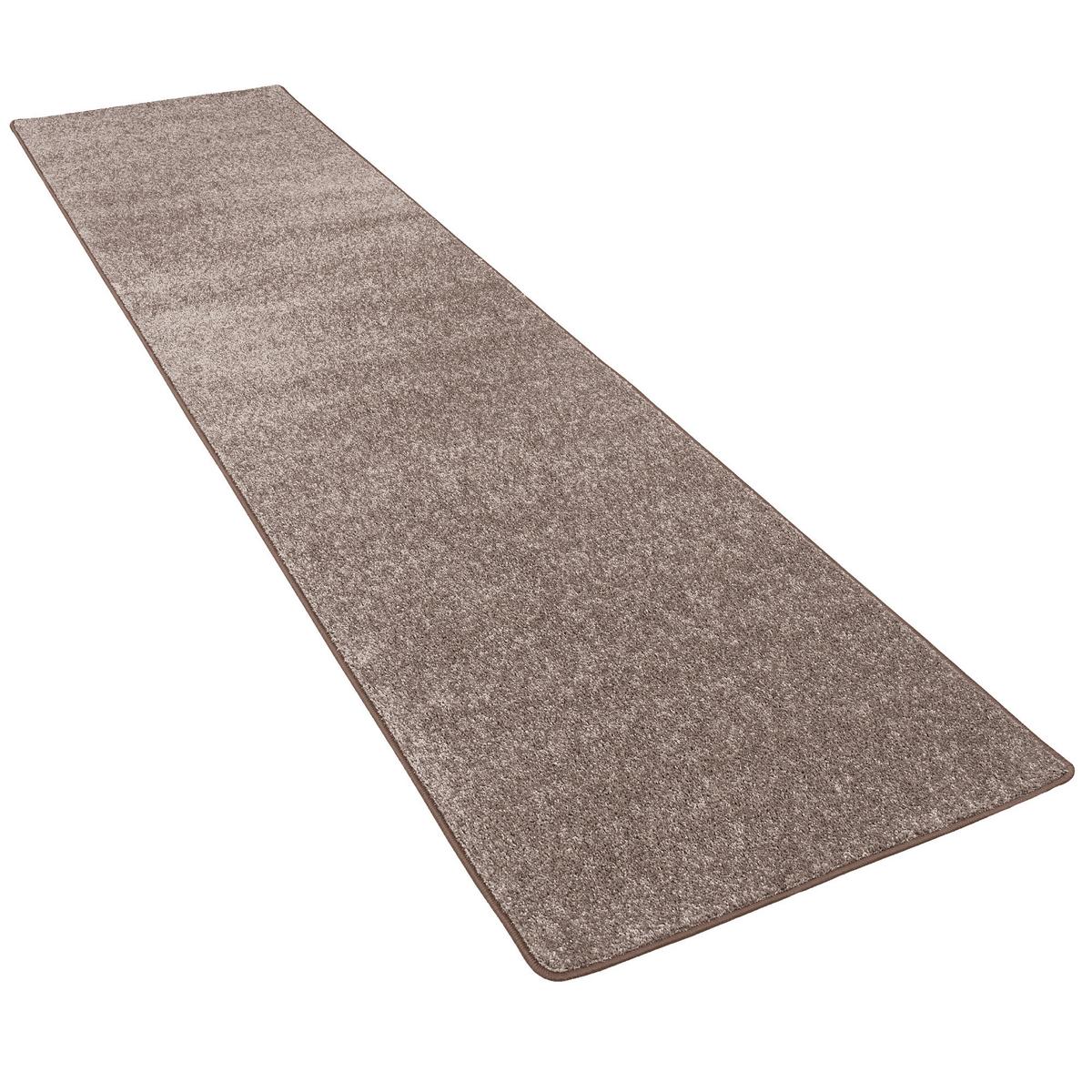 HOCHFLOR LANGFLOR TEPPICH LÄUFER COTTAGE - Taupe, Textil (100/400cm) - Snapstyle