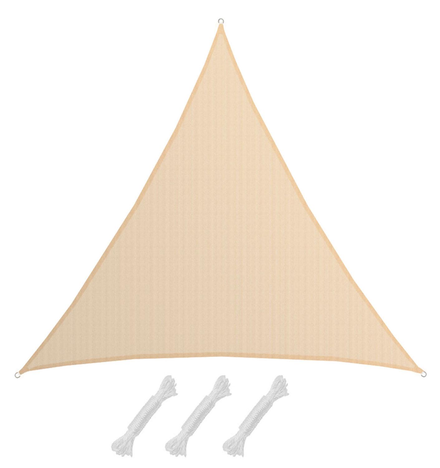 SONNENSEGEL Luftdurchlässig 700 cm Beige - Beige, Kunststoff (700/700cm) - Amanka