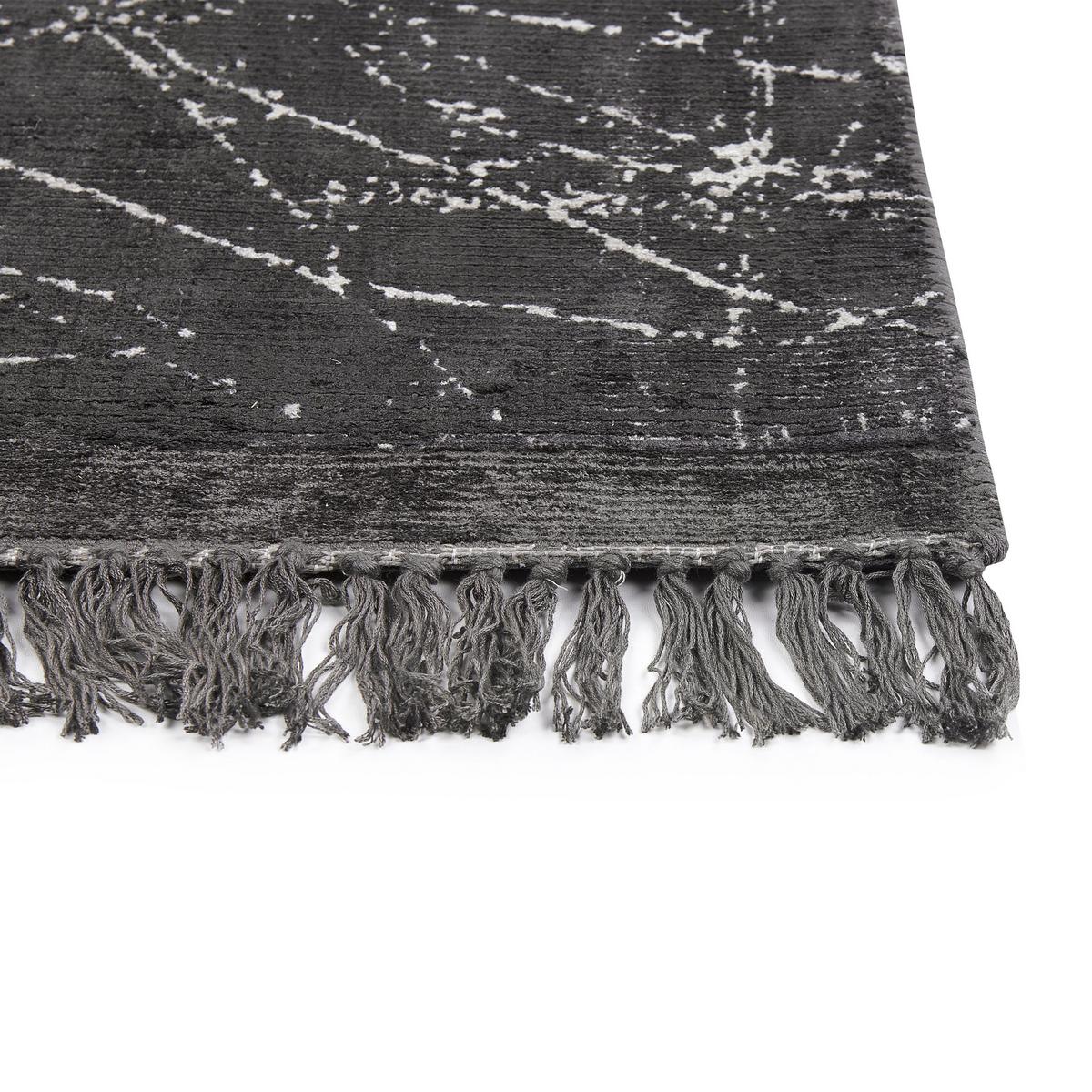 KURZFLOR-TEPPICH Hanli 150/80 cm - Grau, Naturmaterialien (80/150cm) - Beliani