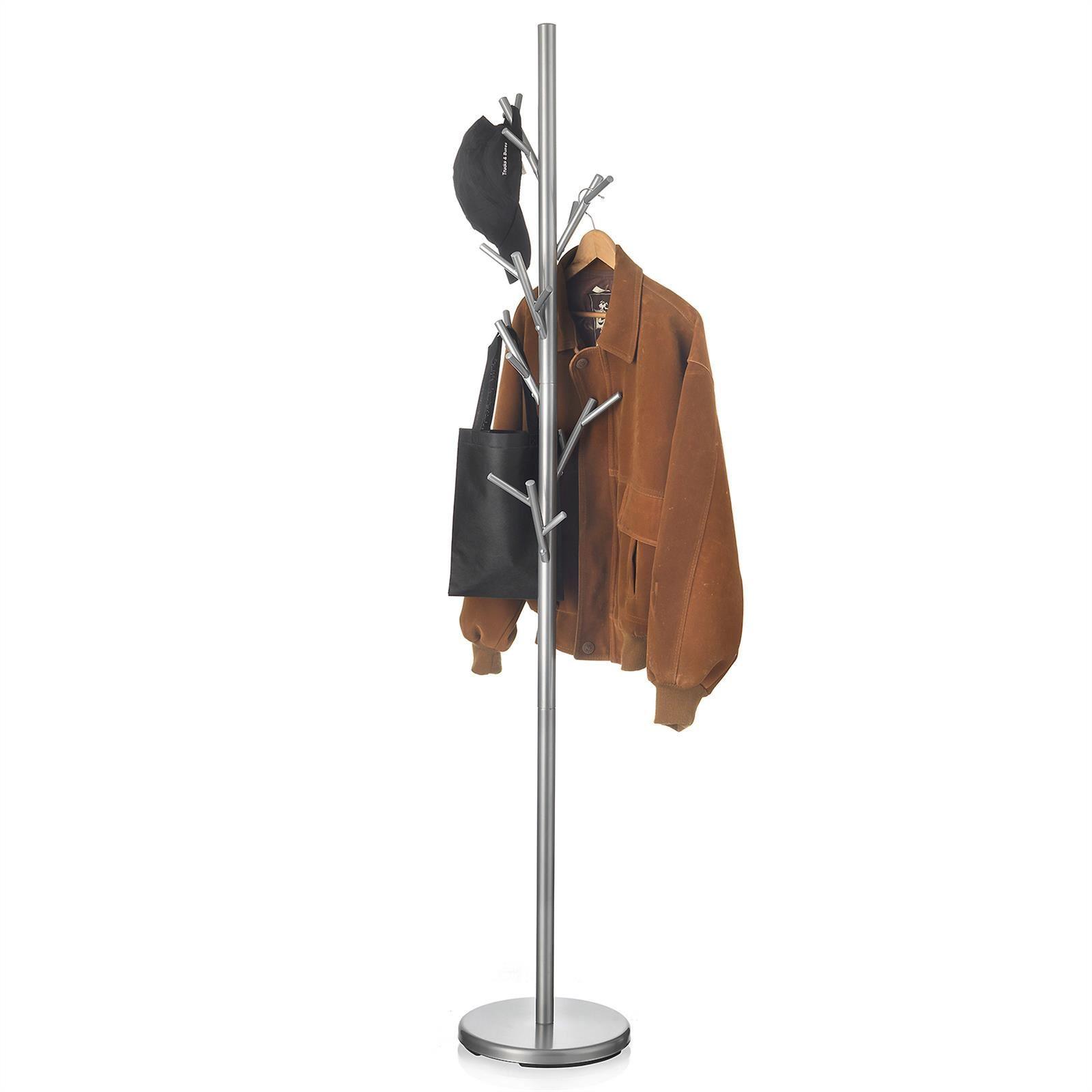 KLEIDERSTÄNDER ZENO grau - Grau, Metall (30/177/30cm) - IDIMEX