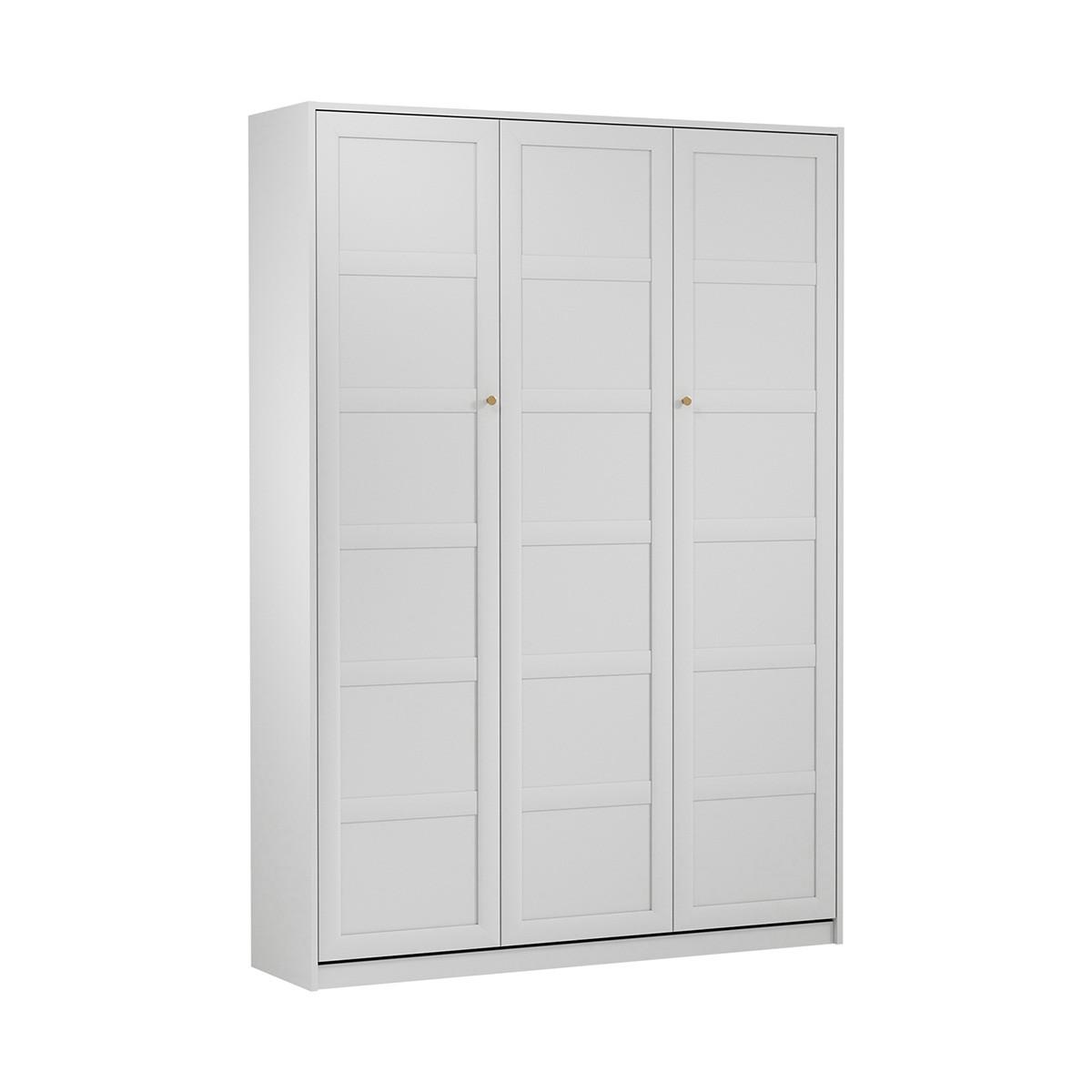 BETT 140/200 Fergus Weiß - Weiß, Holzwerkstoff (140/200cm) - Petits-meubles