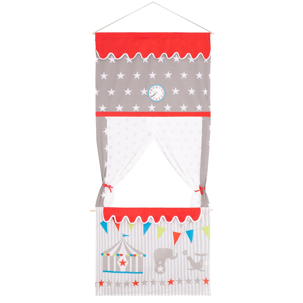TÜRKASPERTHEATER - Grau, Textil (76/175/1cm) - Roba