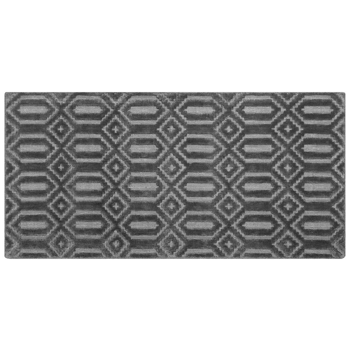 KURZFLOR-TEPPICH Adatepe 150/80 cm - Grau, Naturmaterialen (80/150cm) - Beliani