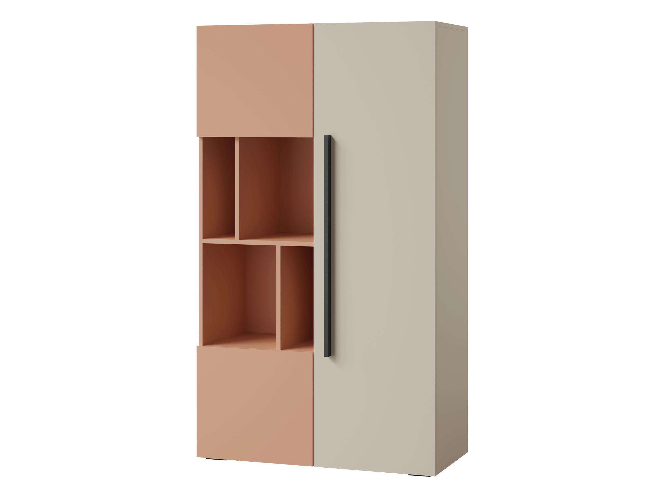 REGAL Lorin 3D LO05 - Kaschmir/Rosa, Holzwerkstoff (91/157/40cm) - MIRJAN24