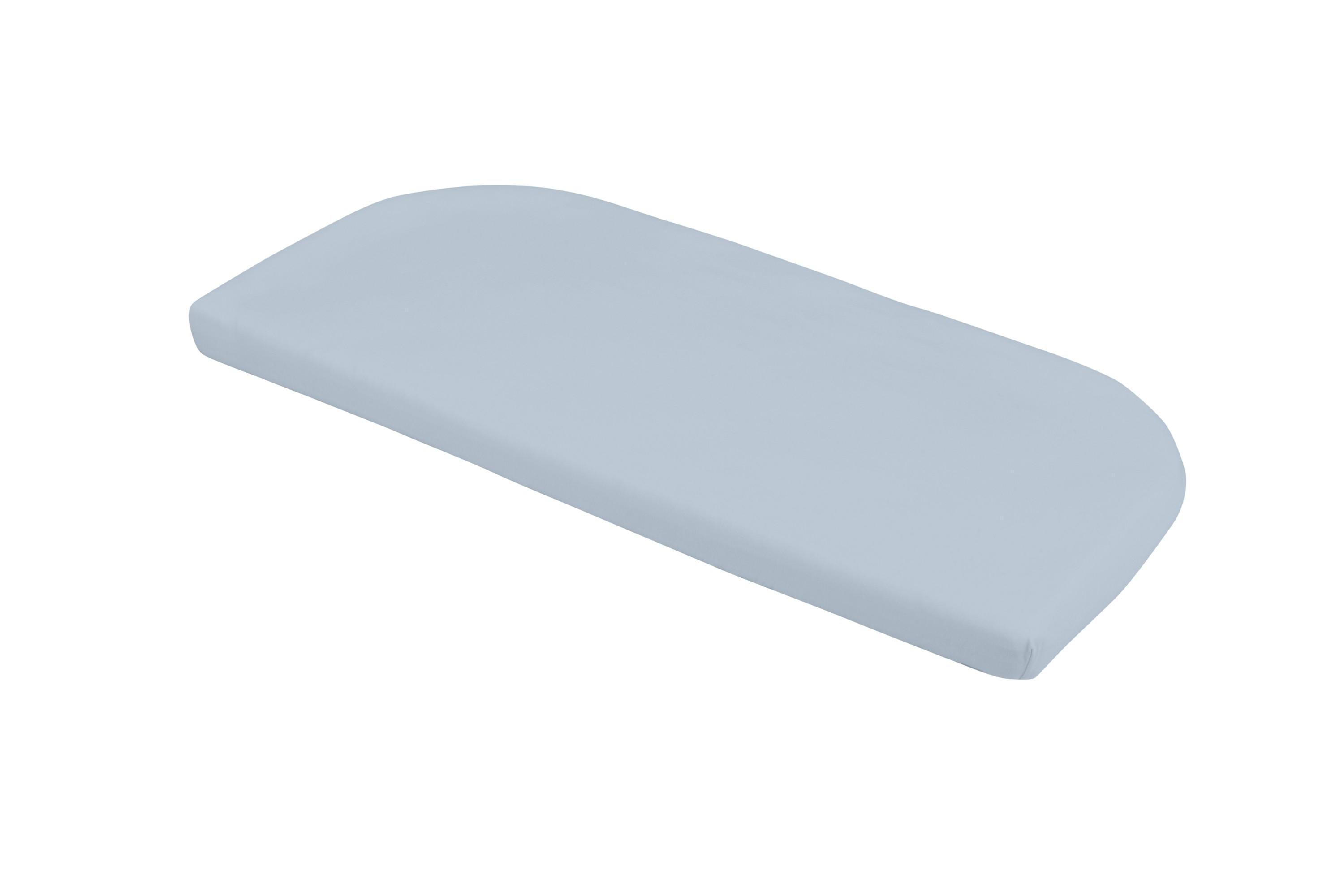 BABY Spannbettlaken für Beistellbett 5in1 - Blau, Textil (44/93cm) - waldin