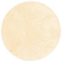 HOCHFLOR SHAGGY TEPPICH PALACE RUND - Naturfarben, Textil (133/133cm) - Snapstyle