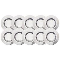 EINBAULEUCHTENSET Cosa G03093/82 - Silberfarben, Metall (3cm) - Brilliant