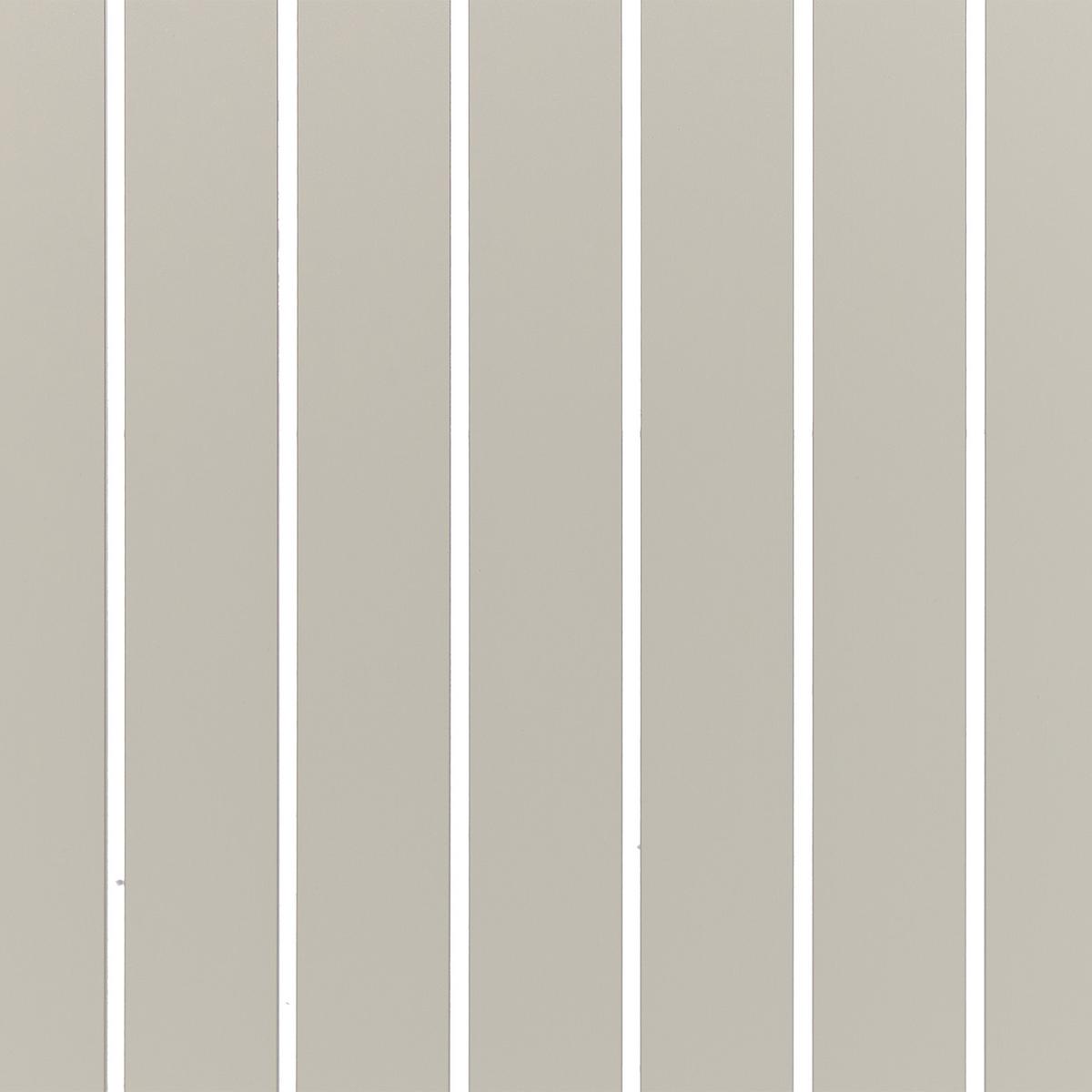 GARTENTISCH Beige Castella - Beige/Weiß, Metall (120/70/45cm) - Beliani