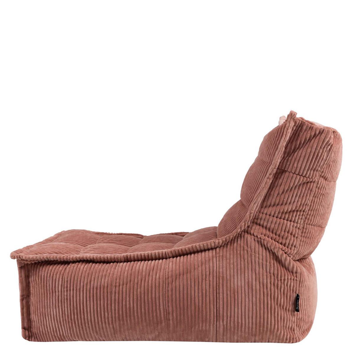 SITZSACK Liege Dolce Cord - Pink, Textil (75/75/96cm) - icon
