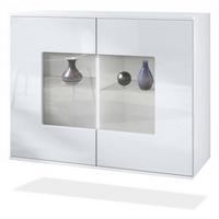 KOMMODE Grömitz Weiß Hochglanz - Weiß Hochglanz, Holzwerkstoff (92.5/73.5/35cm) - Vladon