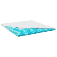 TOPPER 160x200 cm 7-Zonen Matratzenschoner aus Memory Foam - Weiß, Textil (160/200cm) - Juskys