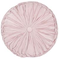 DEKOKISSEN Pastellrosa 40/40 cm Udala - Pink, Textil (40/40cm) - Beliani
