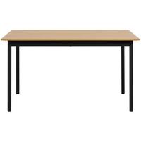 ESSTISCH Mogest 140 cm - Beige, Holzwerkstoff/Metall (85/140/75cm) - Selsey