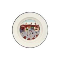 SUPPENTELLER DORF Design Naif bunt ø 21 cm - Multicolor, Keramik (21cm) - Villeroy & Boch