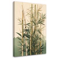 LEINWANDBILD Zen und Orientalisch 70x100cm - Grün, Textil (70/100cm) - Feeby