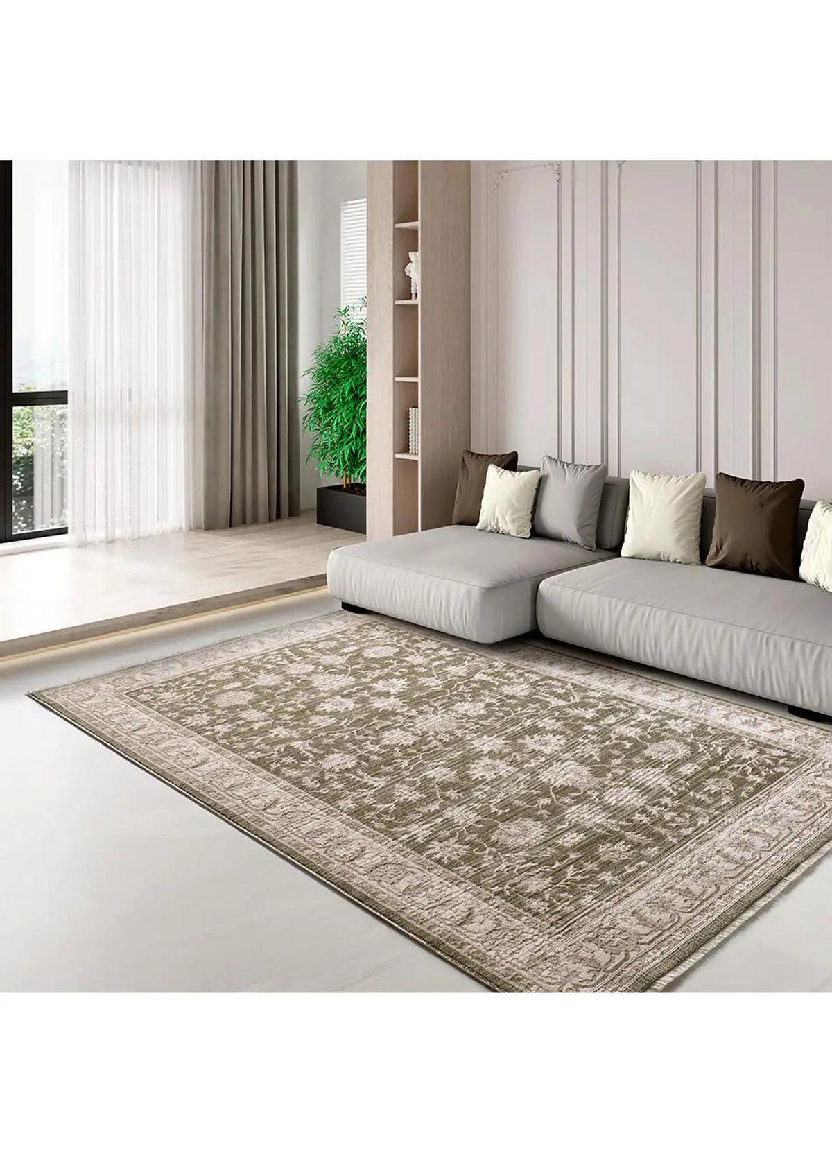 ORIENTTEPPICH Grün / Beige Ona 200/290 cm - Beige/Grün, Textil (200/290cm) - Atticgo