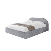 POLSTERBETT mit Bettkasten und Lattenrost, Boxbett ohne Matratze - TIVON-V1 180x200 Hellgrau - Hellgrau, Holzwerkstoff/Textil (180/200cm) - ALTDECOR