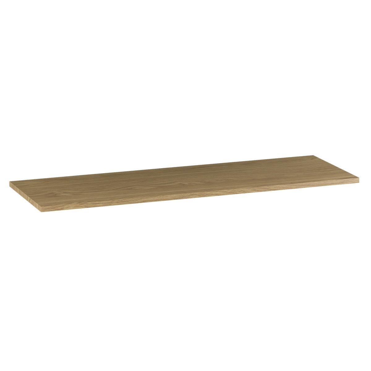 DOPPELWASCHTISCH 140.6cm Astrid Holz - Braun, Holzwerkstoff (140.6/52.2/46.5cm) - Petits-meubles