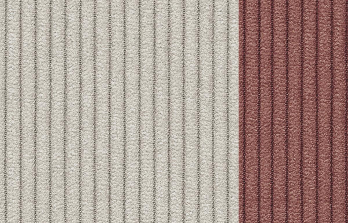 SESSEL OLI in Cordstoff perlweiß - Weiß, Holz/Textil (130/91/108cm) - Wozimo