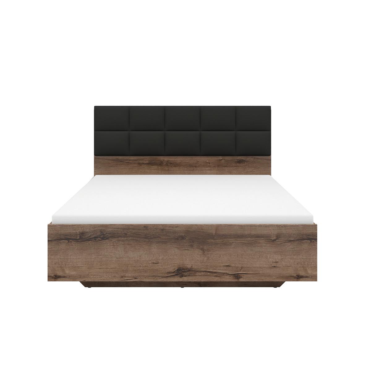 BETT 140/200 Romane Holz - Braun, Holzwerkstoff (140/200cm) - Petits-meubles