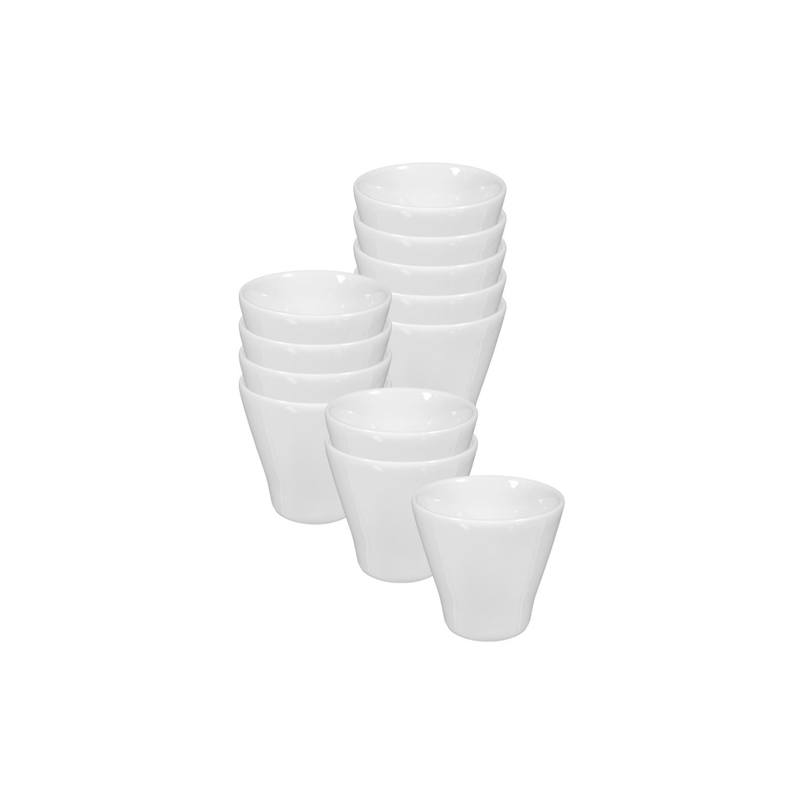 EIERBECHER Rondo/Liane weiß ø 5,3 cm 12er Set - Weiß, Keramik (5.3/4.9/5.3cm) - Seltmann Weiden