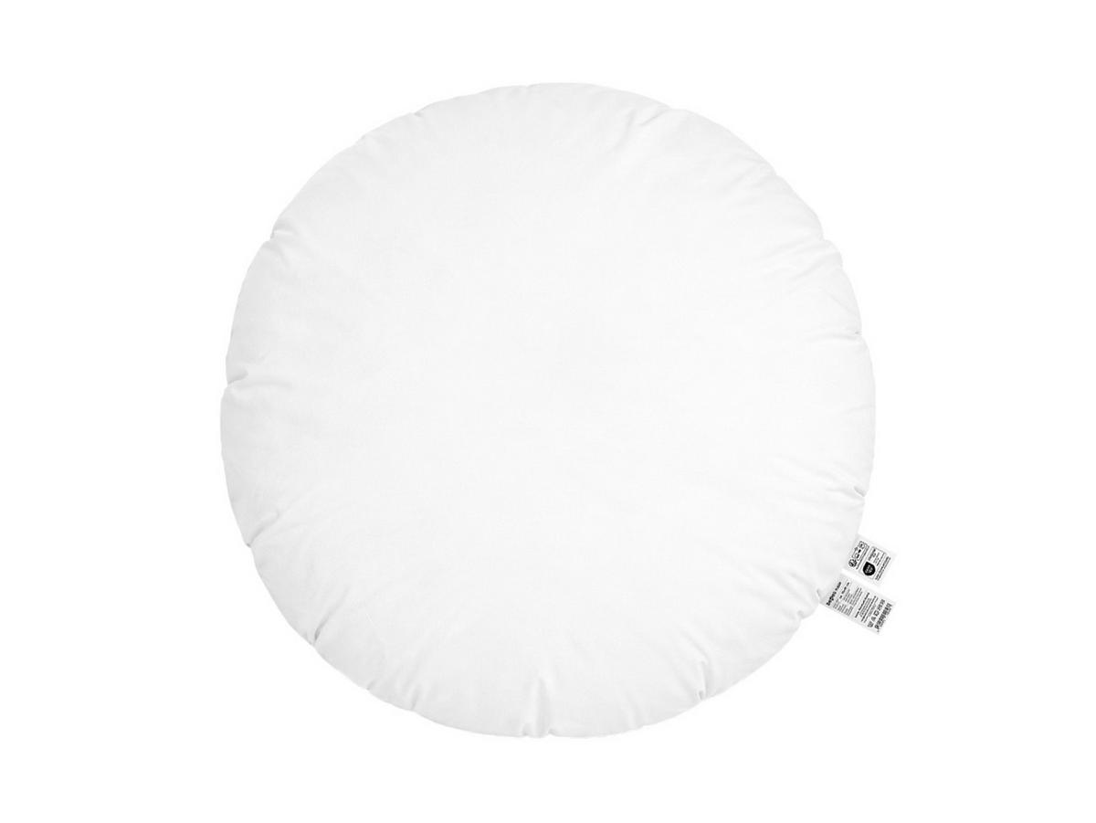 FEDERKISSEN Publik rund 80 cm Ø - Creme, Textil (80/80cm) - beties Heimtextil