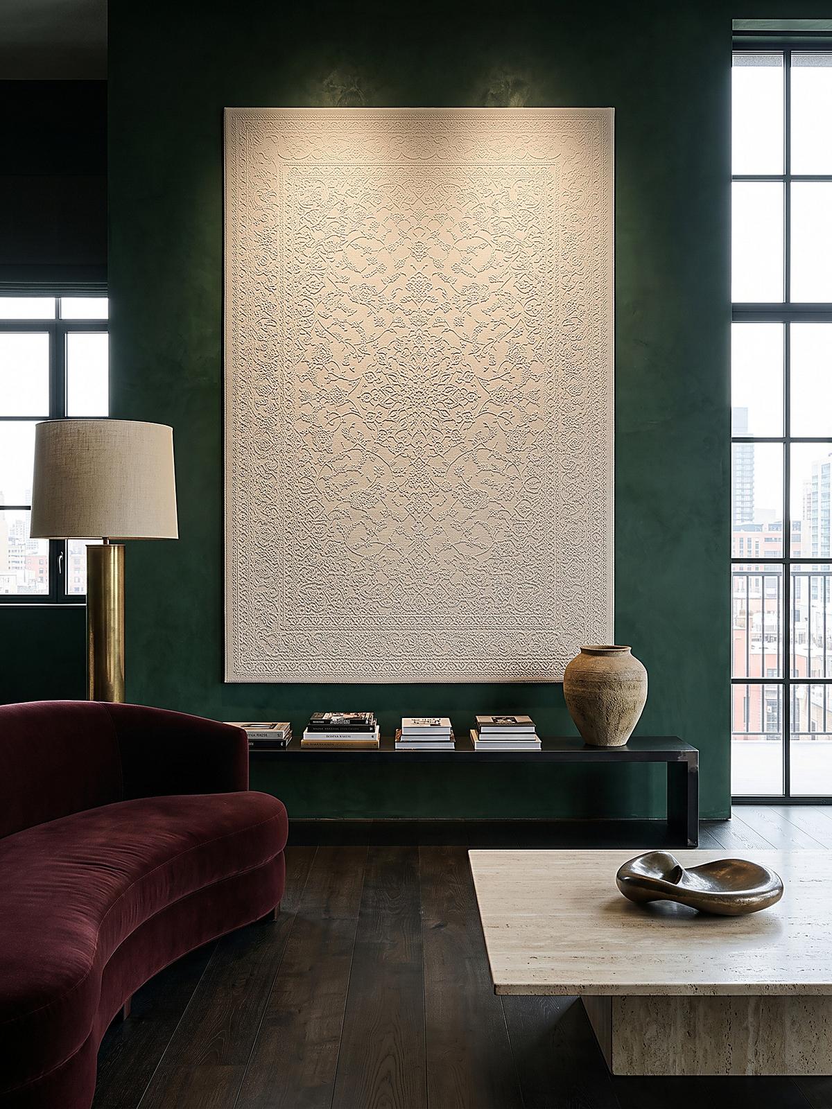 TEPPICHLÄUFER Uni KASOS Polyester Creme 80 x 150 cm - Beige, Textil (80/150cm) - KADIMA DESIGN