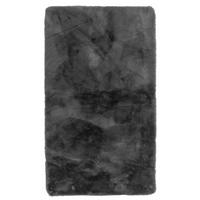 KUNSTFELLTEPPICH Sara 50x60 cm - Anthrazit, Textil (50/60cm) - Gino Falcone