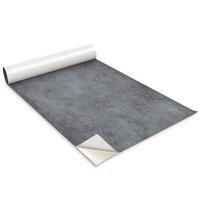 MÖBLAUFKLEBER 100x50 cm grau - Hellgrau, Kunststoff (50/0.1/100cm) - Wallfluent