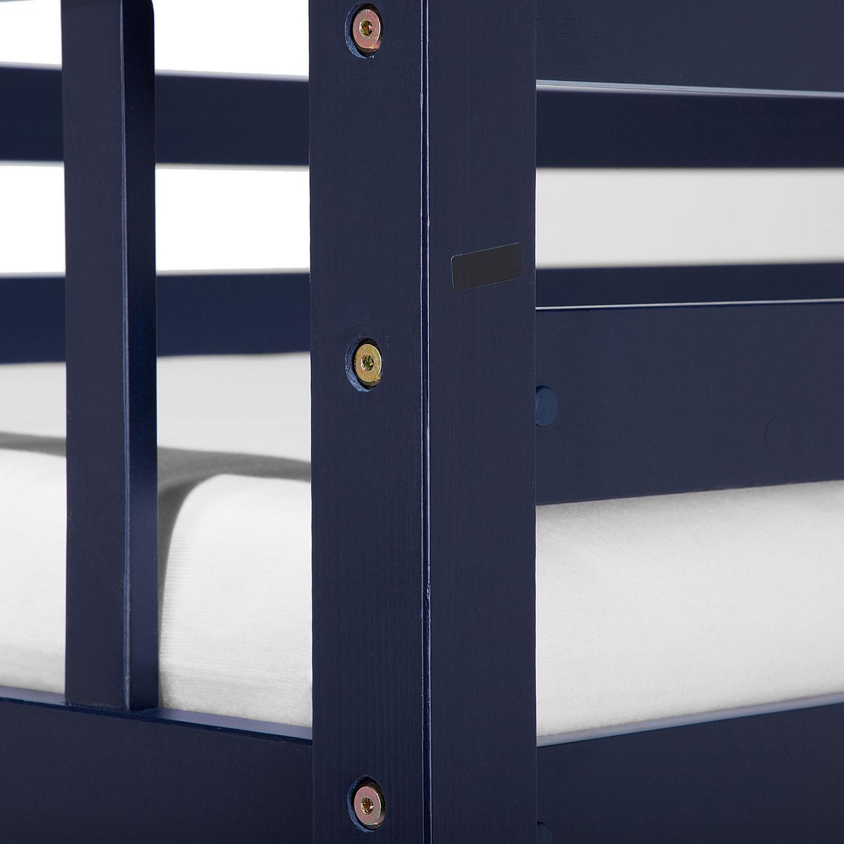 HOCHBETT Blau 90-200 cm Revin - Blau, Holz (90/200cm) - Beliani