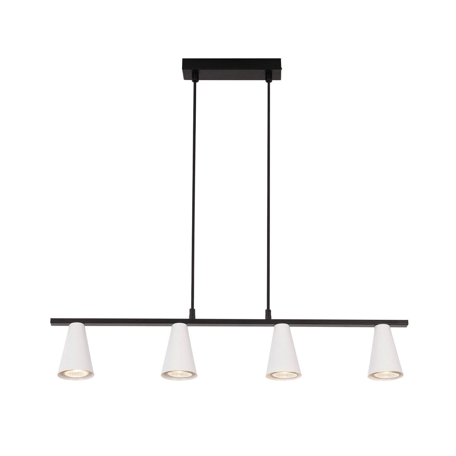 PENDELLEUCHTE Luke 70/7/160 cm - Weiß, Metall (70/7/160cm) - ZMH