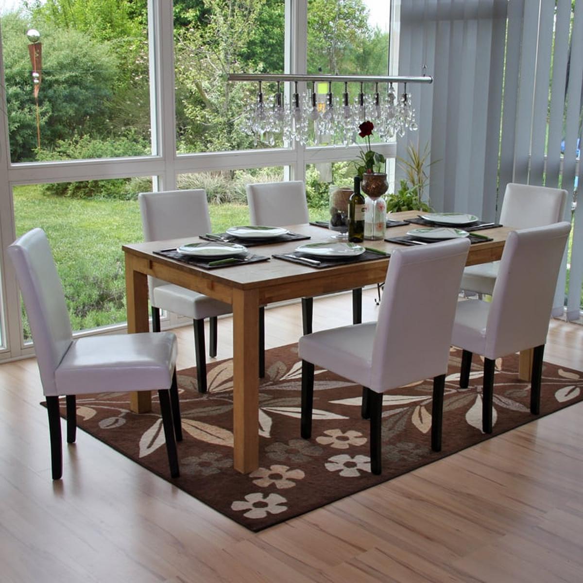ESSZIMMERSTUHL Weiß 2er-Set - Weiß, Textil (43/90/56cm) - MCW