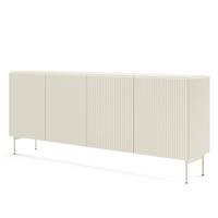 SIDEBOARD TRATTO 195,2/81,2/39,8cm 4 Türen Kaschmir - Kaschmir, Holzwerkstoff (195.2/81.2/39.8cm) - MASSENO