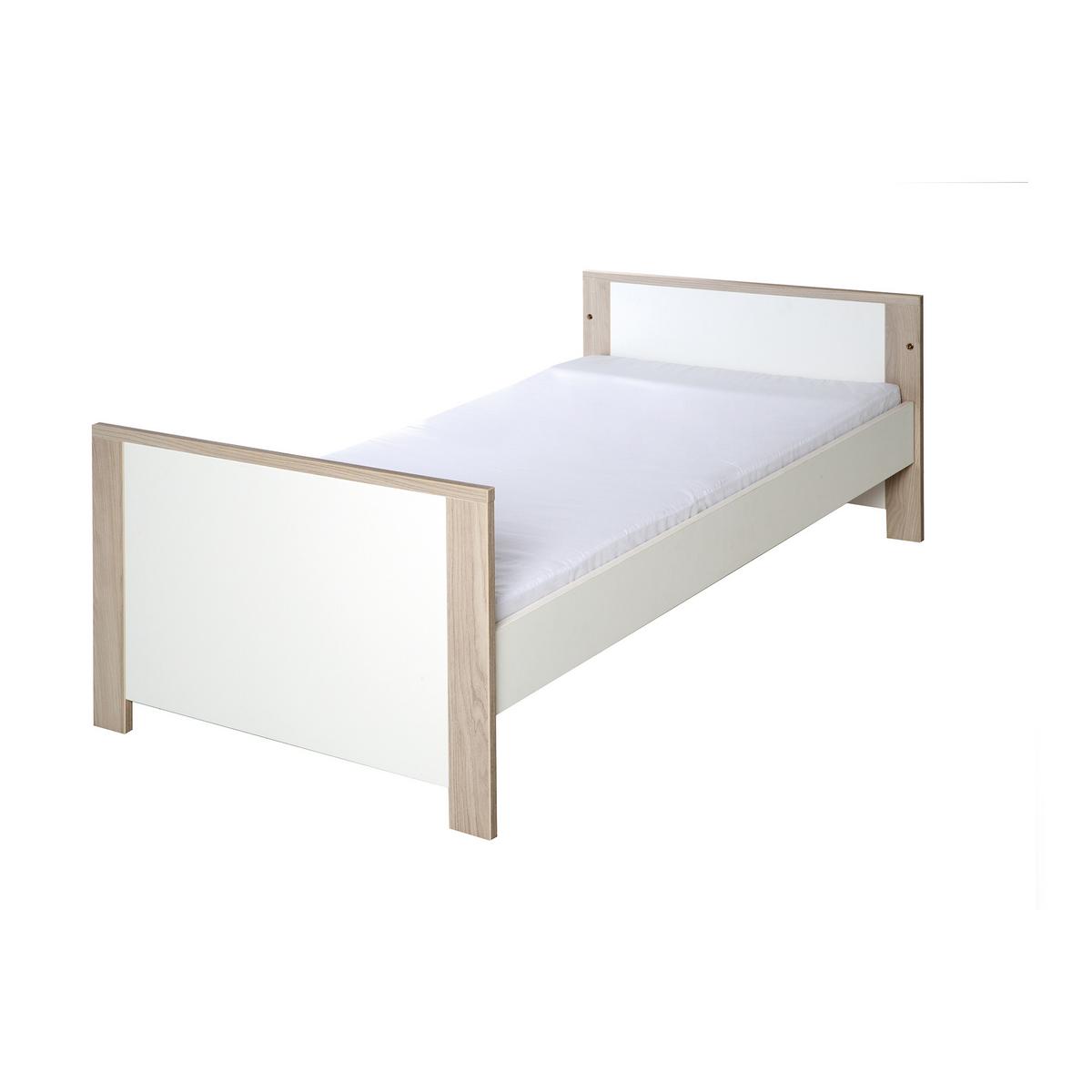 KOMPLETTBETTSETT Olaf 70 x 140 cm - Weiß, Holzwerkstoff (76/82/142.5cm) - Roba