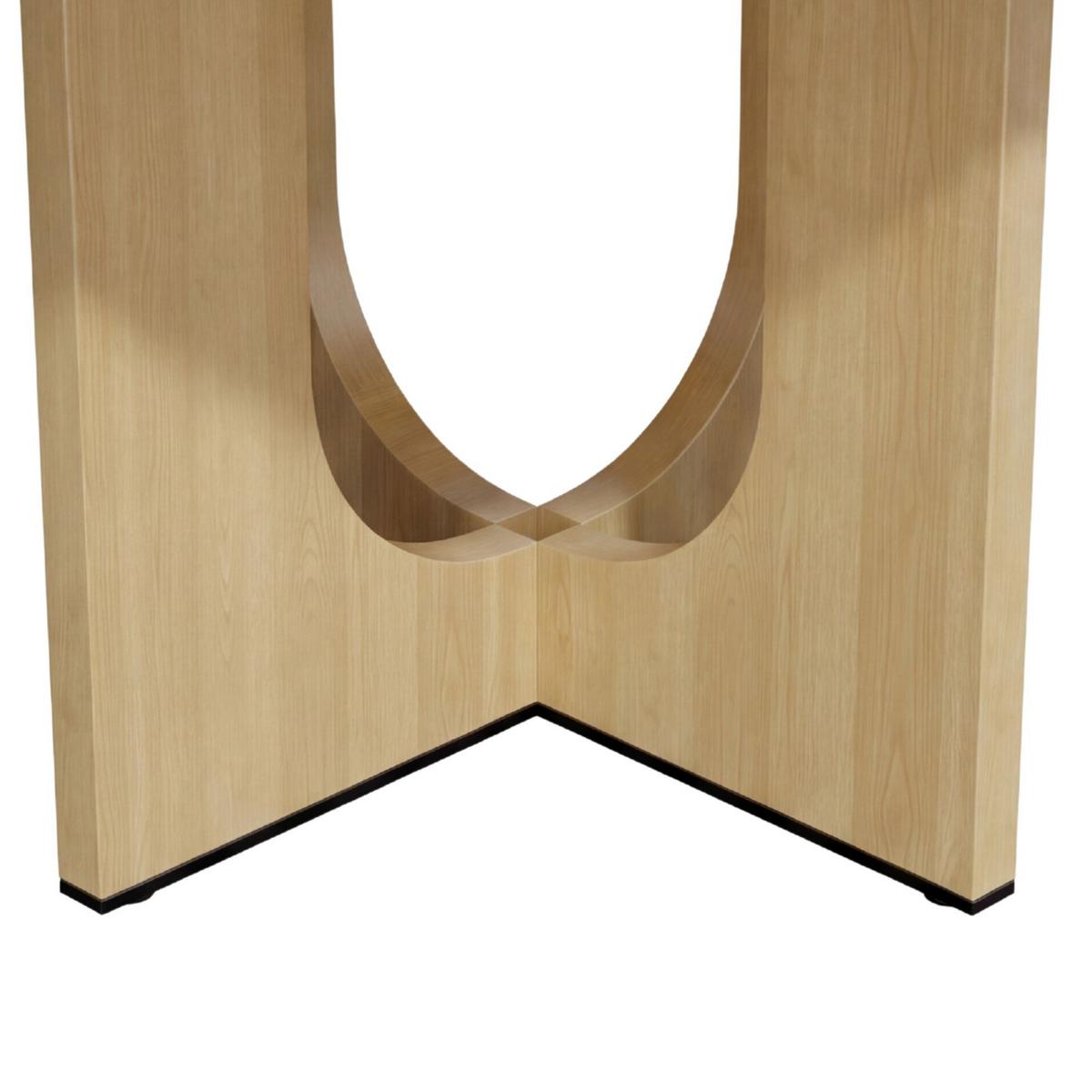 ESSTISCH Rund 120cm Eichenfarbe Skandinavisch für 4-6 Personen - Eichefarben, Holzwerkstoff (120/120/75cm) - Urban Meuble