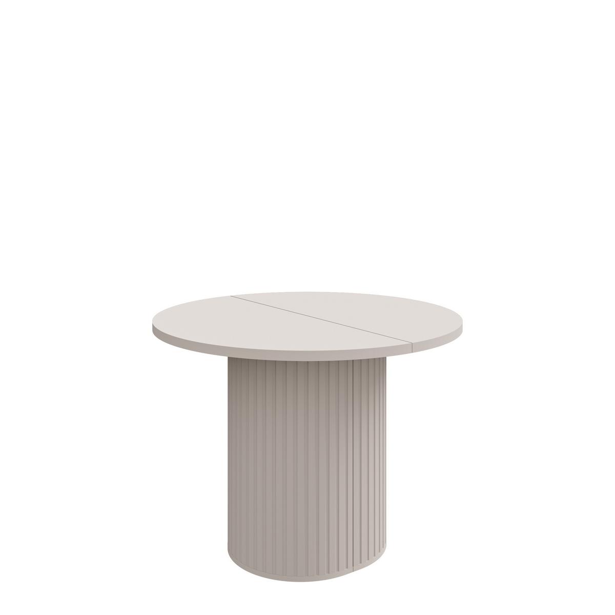 ESSTISCH BOLLA Ausziehbar 100 - 188 / 100 x 75 cm - Beige, Holz (100/100/75cm) - MASSENO