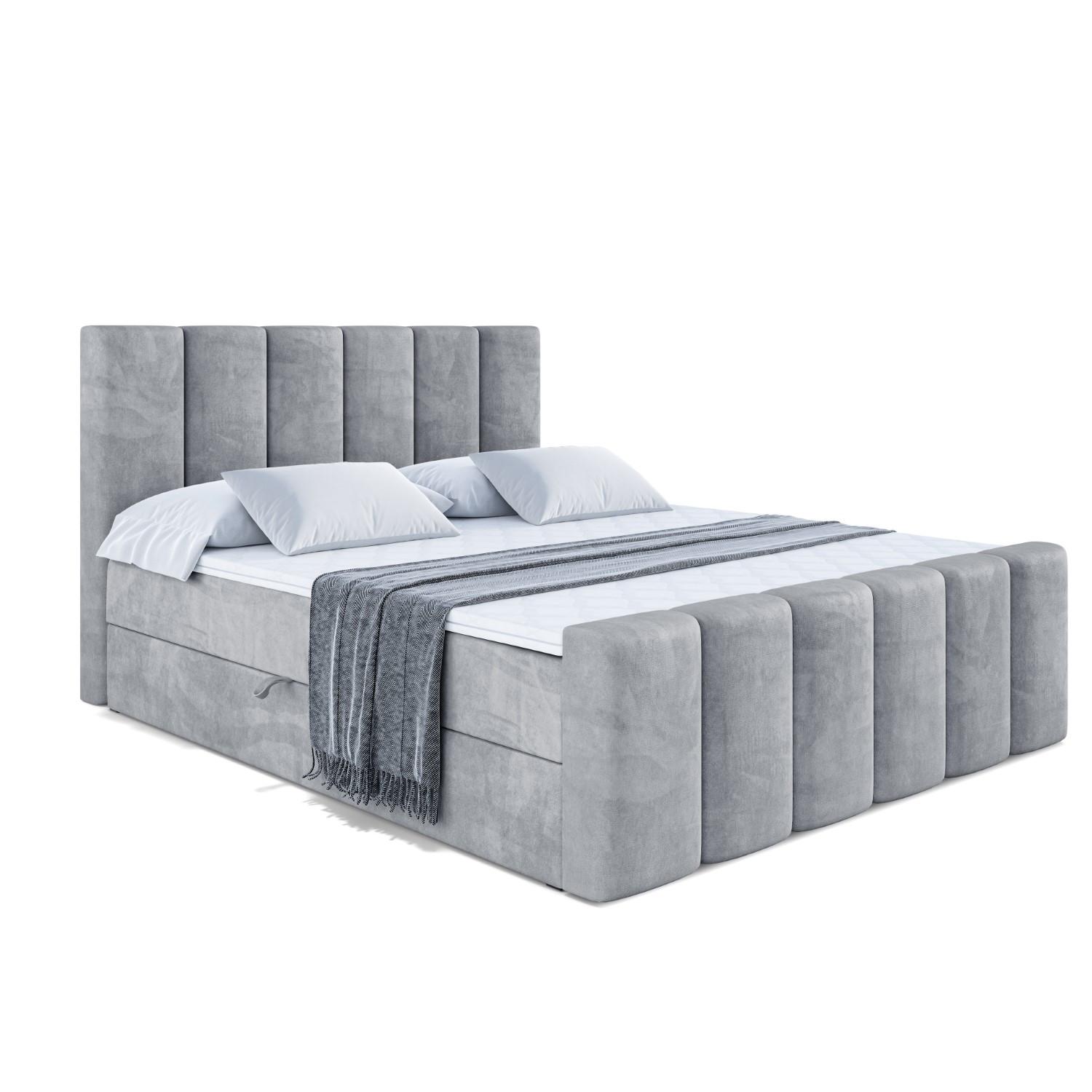 BOXBETT BOXI1-Z - 200x200 cm - H3 - Grau - Grau, Holzwerkstoff (200/200cm) - ALTDECOR