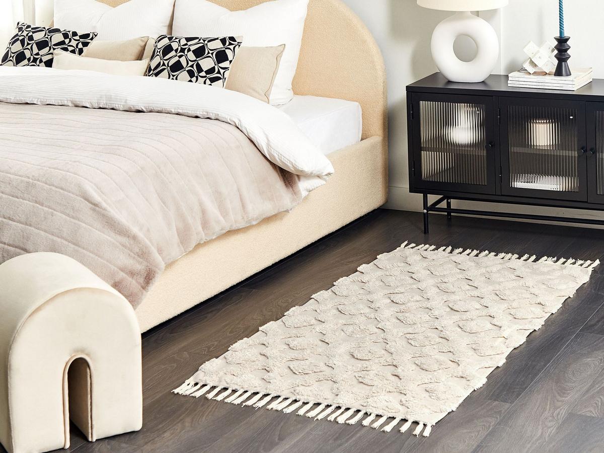 KURZFLOR-TEPPICH Aksaray 150/80 cm - Beige, Textil (80/150cm) - Beliani