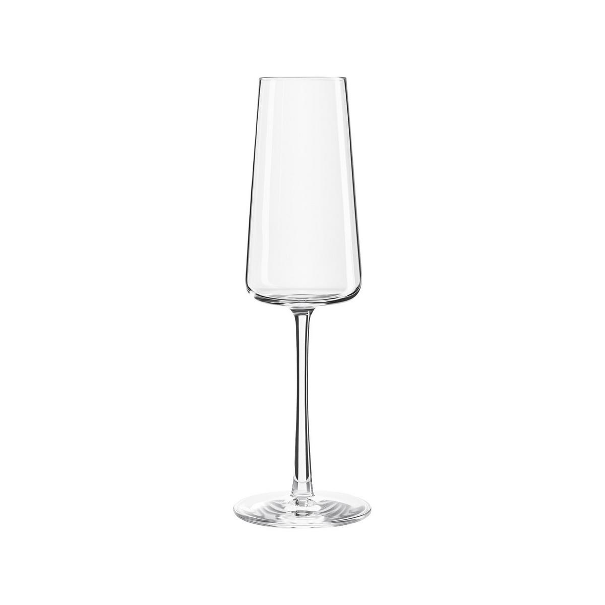 CHAMPAGNERGLÄSER Power transparent 240 ml 6er Set - Transparent, Glas (0.24L) - Stölzle Lausitz