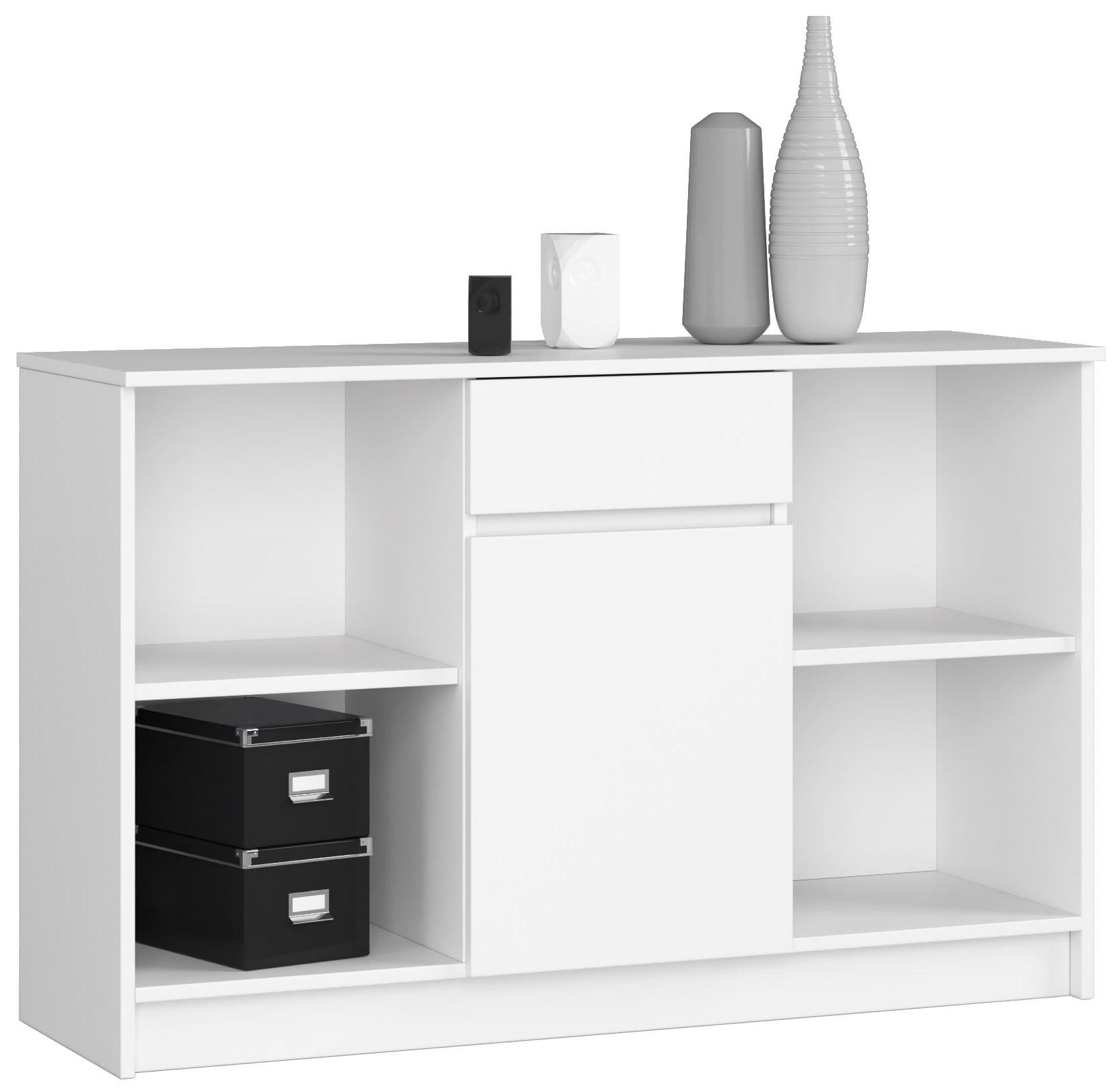 KOMMODE Weiß 77/120/40 - Weiß, Holzwerkstoff (120/77/40cm) - RAUMHIRSCH FURNITURE