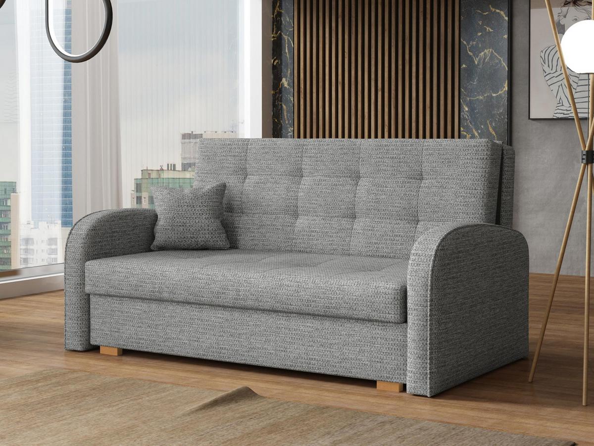 SCHLAFSOFA Viva Gold III - Greige/Braun, Holz/Textil (153/85/98cm) - MIRJAN24