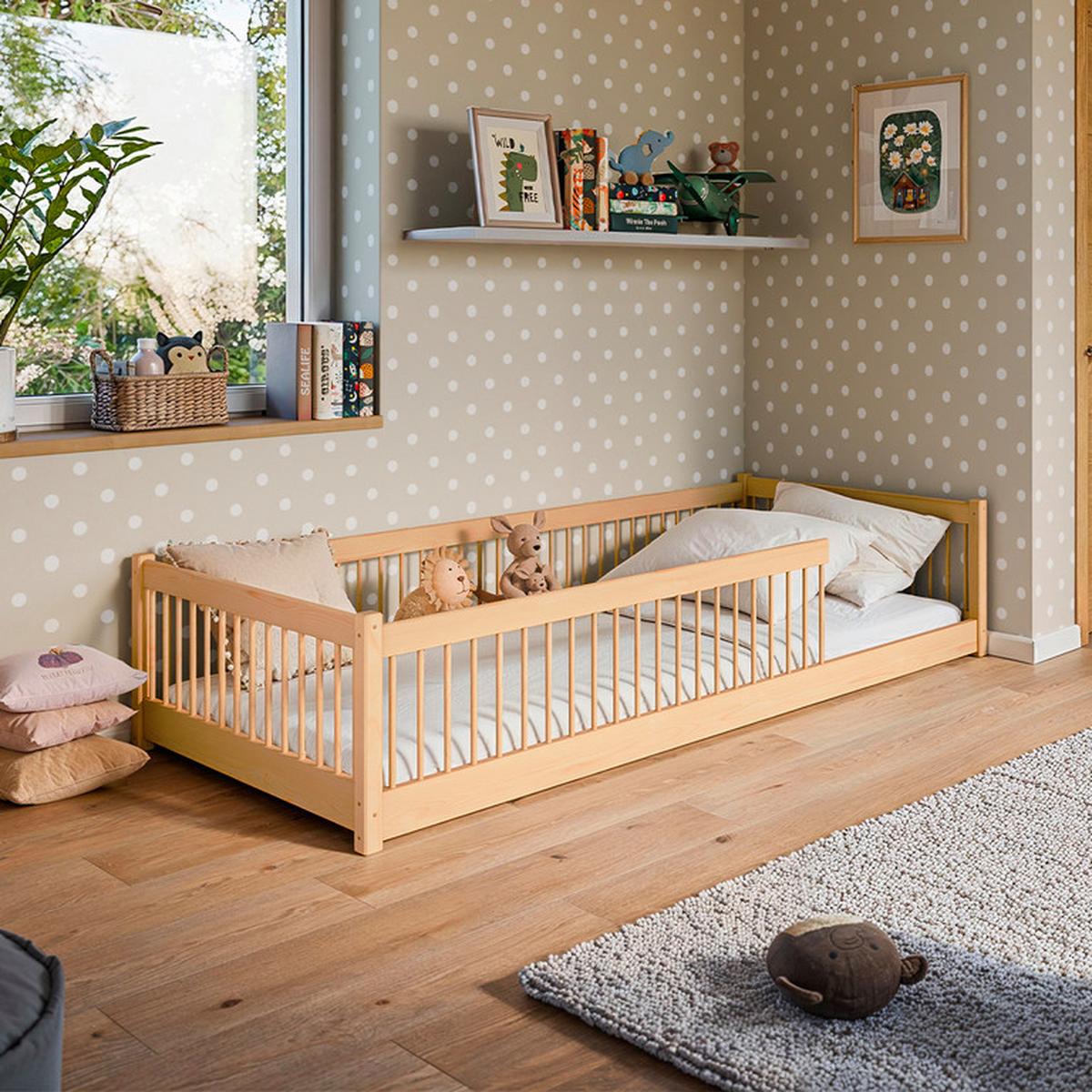 BETT 90/200 Tamara Holz - Braun, Holz (90/200cm) - Petits-meubles