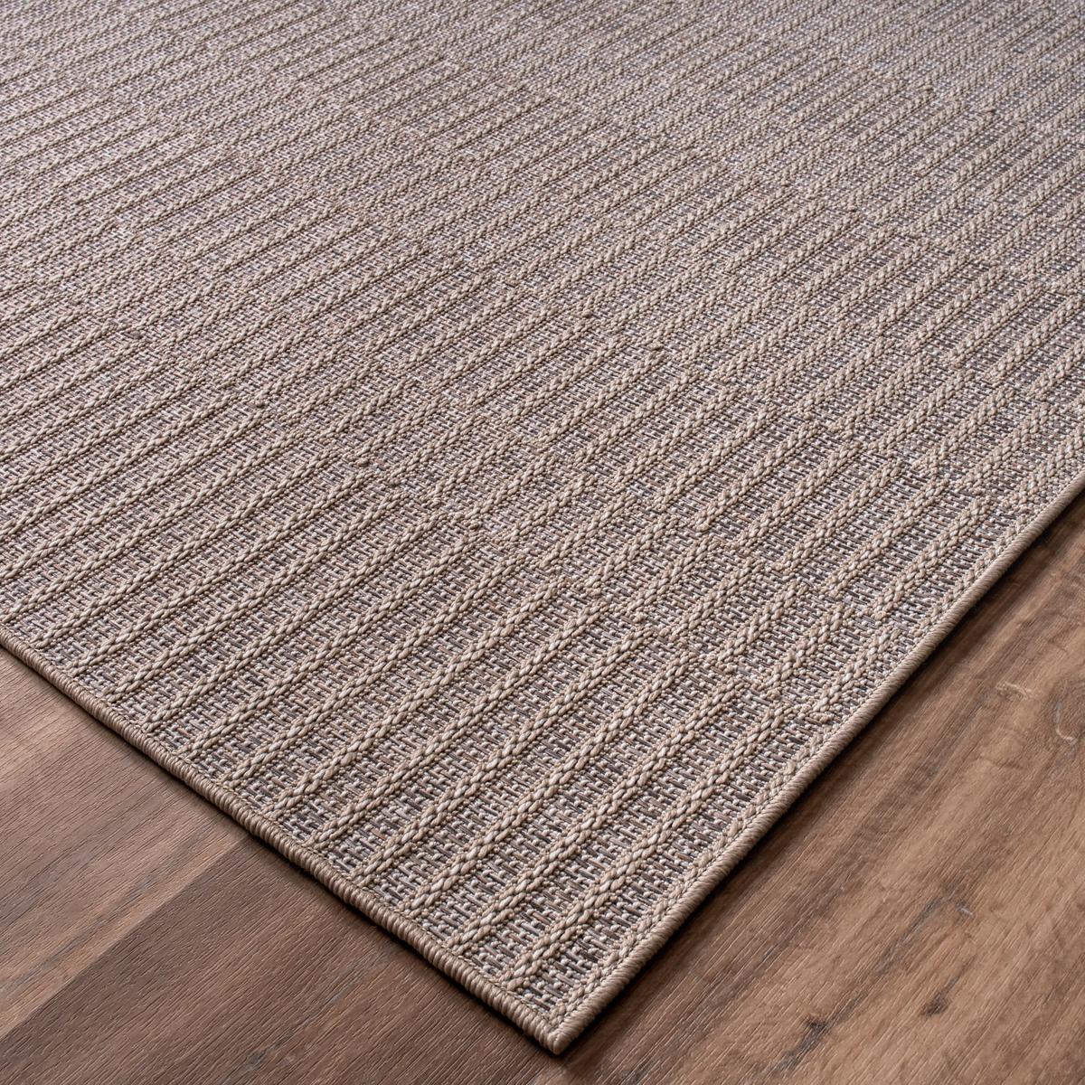 FLACHWEBTEPPICH, meliert, Beige, 240 x 340 cm - Beige, Textil (240/340cm) - KADIMA DESIGN