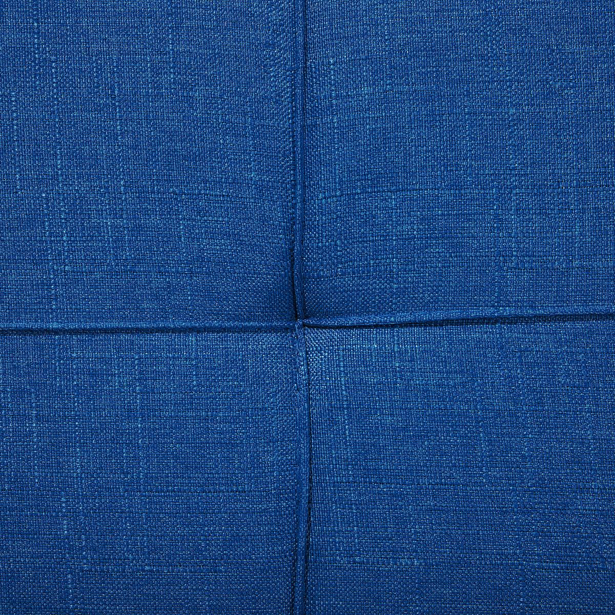 3-SITZER-SCHLAFSOFA Polyester Blau Ronne - Hellblau, Textil (180/76/95cm) - Beliani