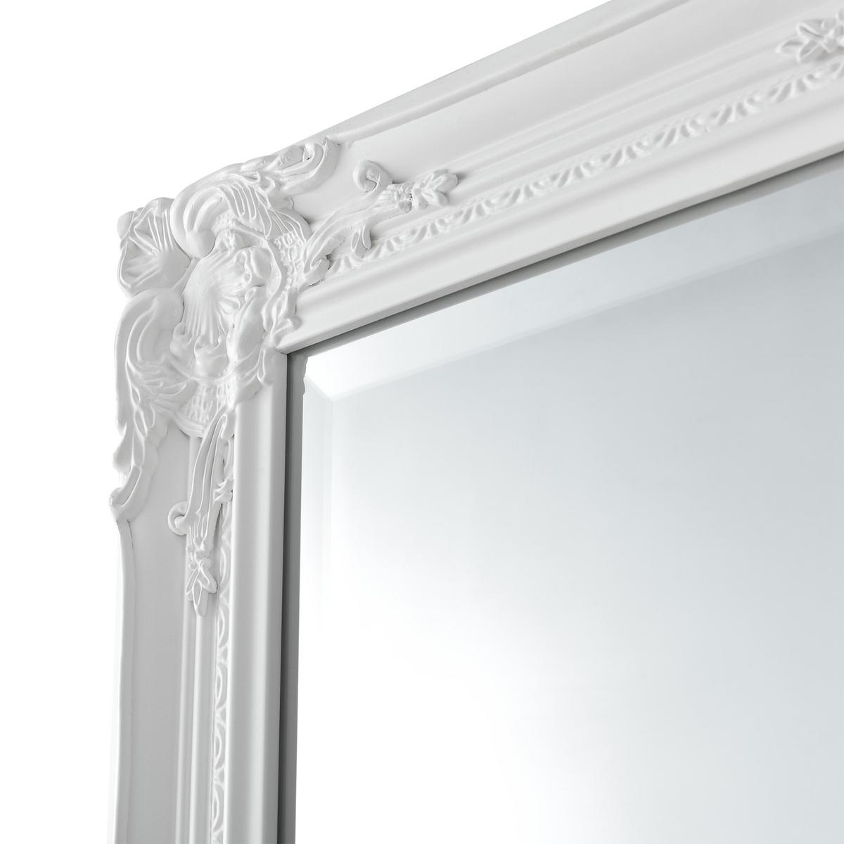 WANDSPIEGEL Livorno - Weiß, Glas/Holz (28.5/132/118cm) - [en.casa]