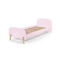 EINZELBETT Karilynn 206x73x95 aus MDF+Massivholz in rosa - Rosa, Holzwerkstoff (90/200cm) - 58aufmkessel