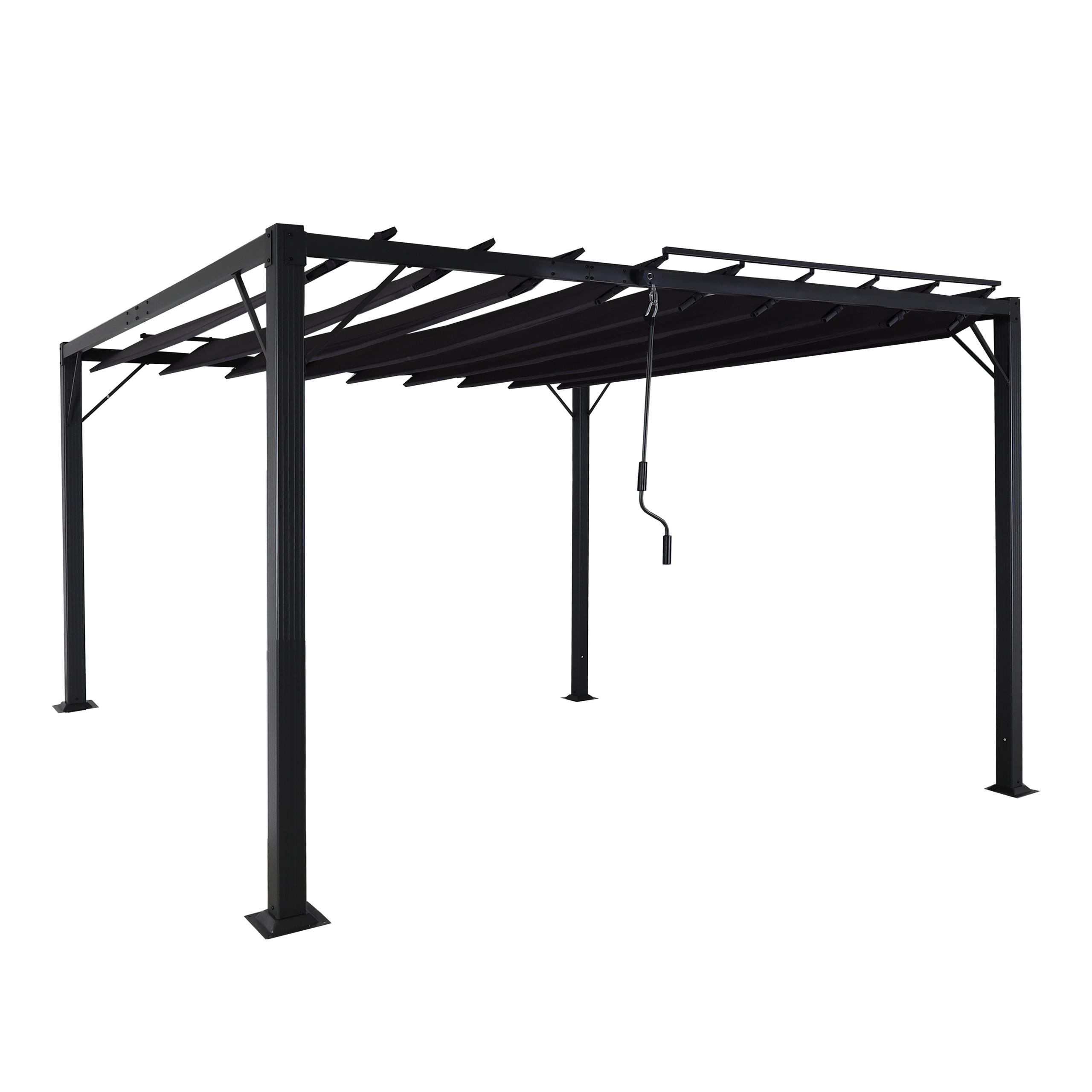 PERGOLA Anthrazit - Anthrazit, Metall (290/213/295cm) - MCW