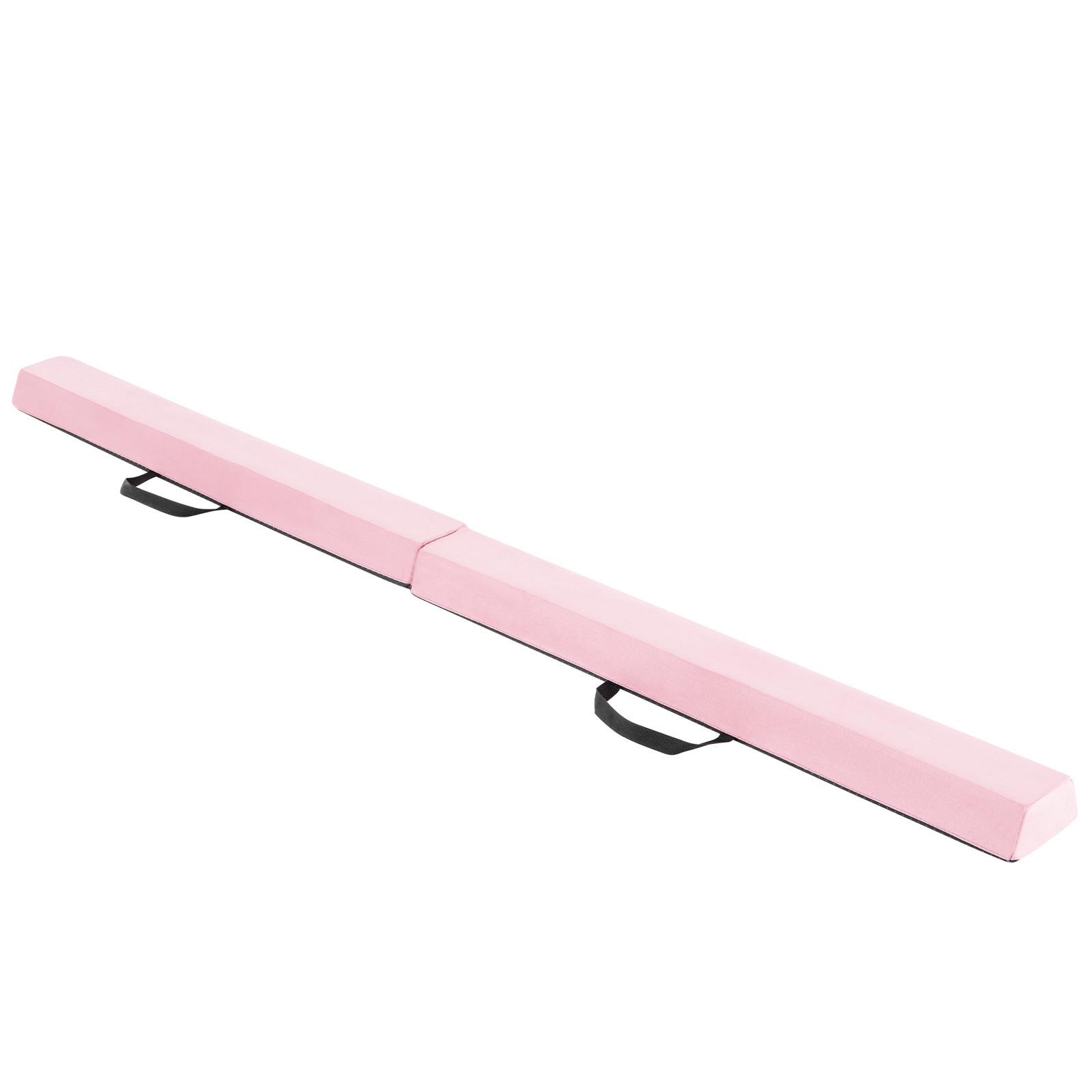 SCHWEBEBALKEN Rosa - Pink, Textil (210/15cm) - COSTWAY
