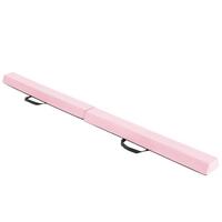 SCHWEBEBALKEN Rosa - Pink, Textil (210/15cm) - COSTWAY