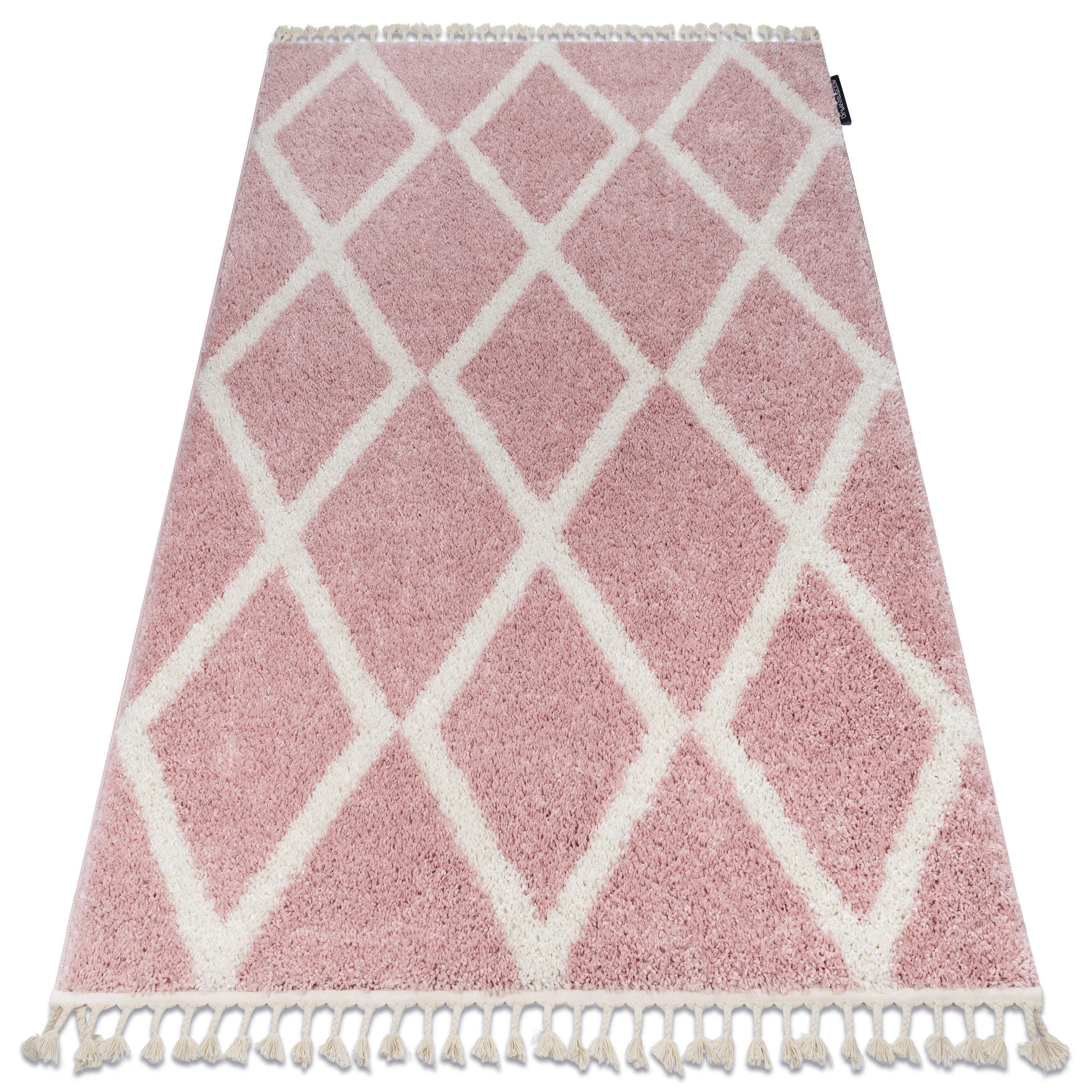 TEPPICH Berber 240/330 cm - Pink, Textil (240/330cm) - rugsX
